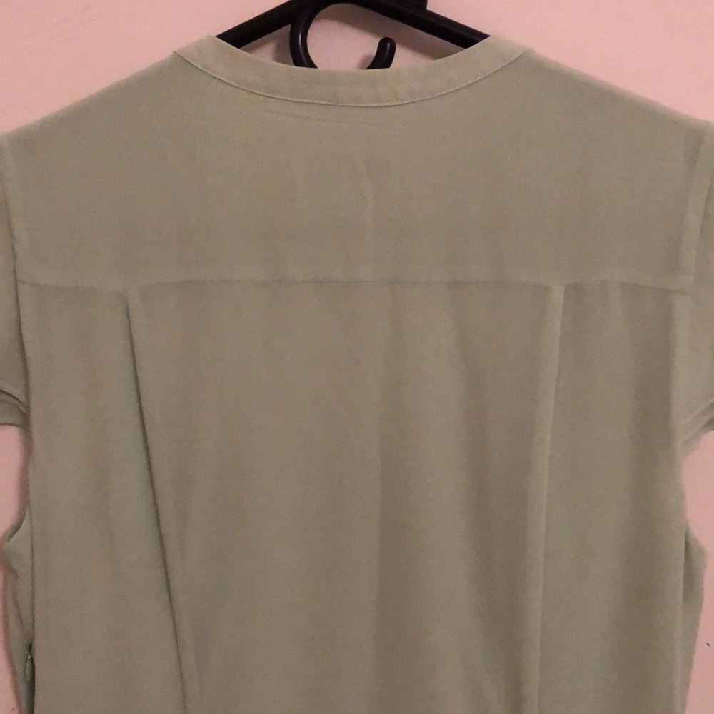 CB Established 1962 Mint Green Belted Button-Down Dress - Picture 7 of 10